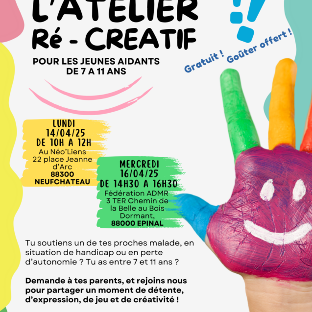 Flyer Atelier Ré-Créatif avril 25
