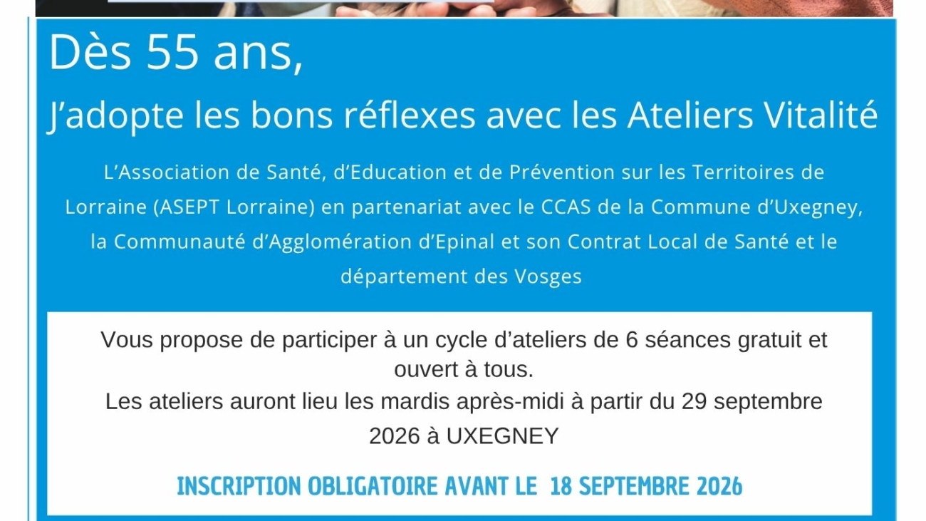 Affiche vitalité Uxegney 2026