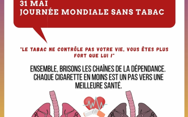 Journée mondiale sans tabac affiche